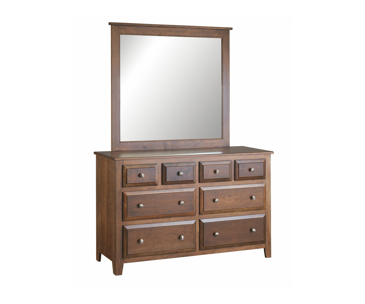 Traditional Dresser with Mirror Don's Home Furniture