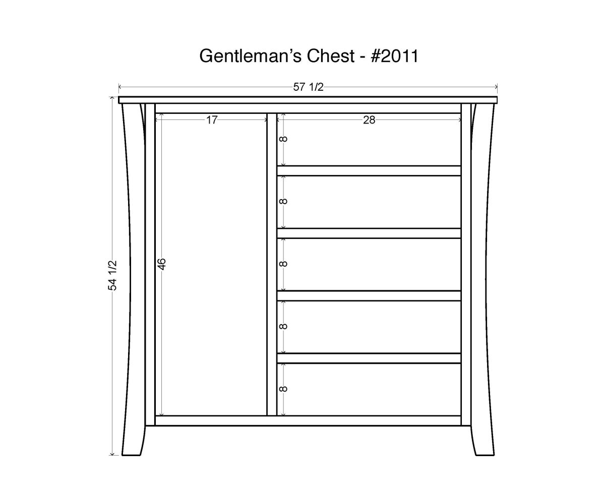 Allegany Gentleman's Chest Don's Home Furniture