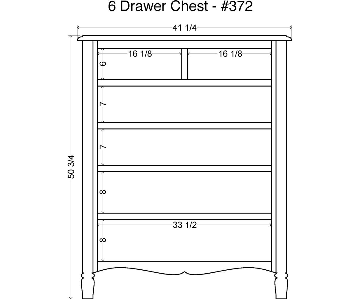 Delafield 6Drawer Chest Don's Home Furniture