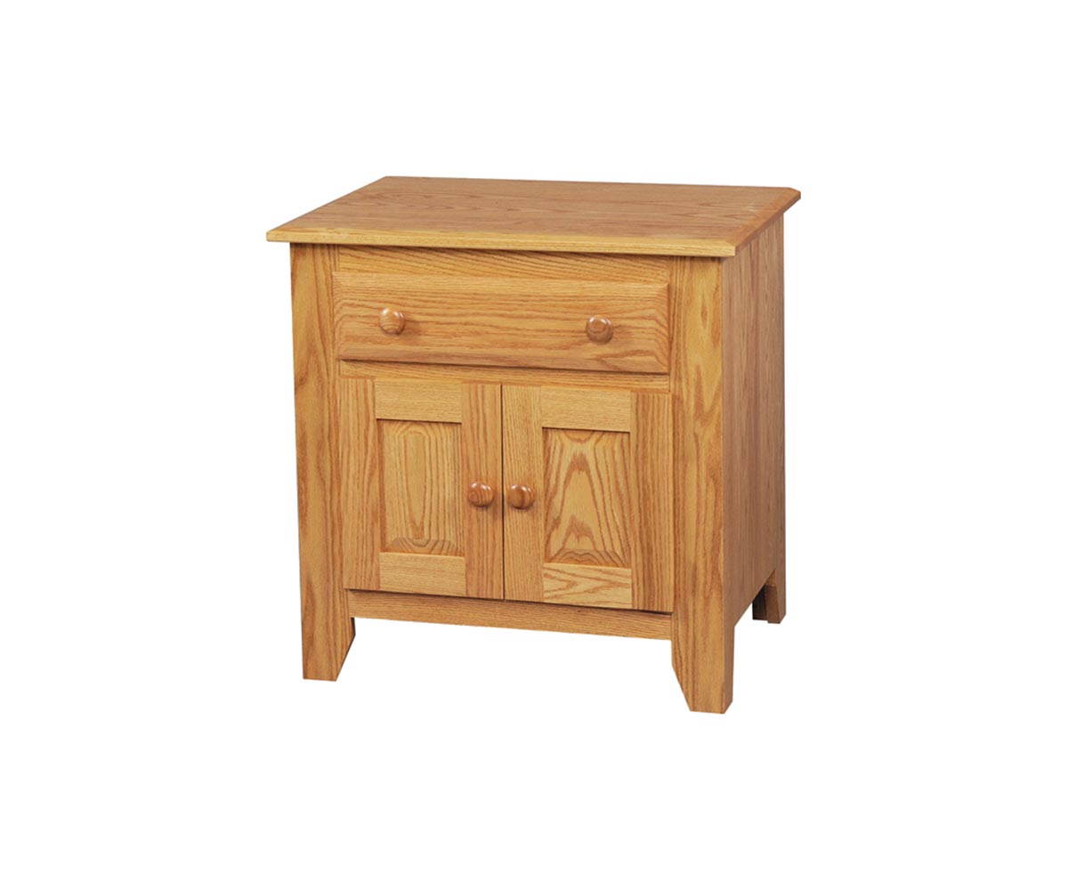 Shaker Nightstand with Doors | Don's Home Furniture