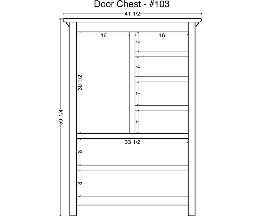 Hampton Door Chest Don's Home Furniture