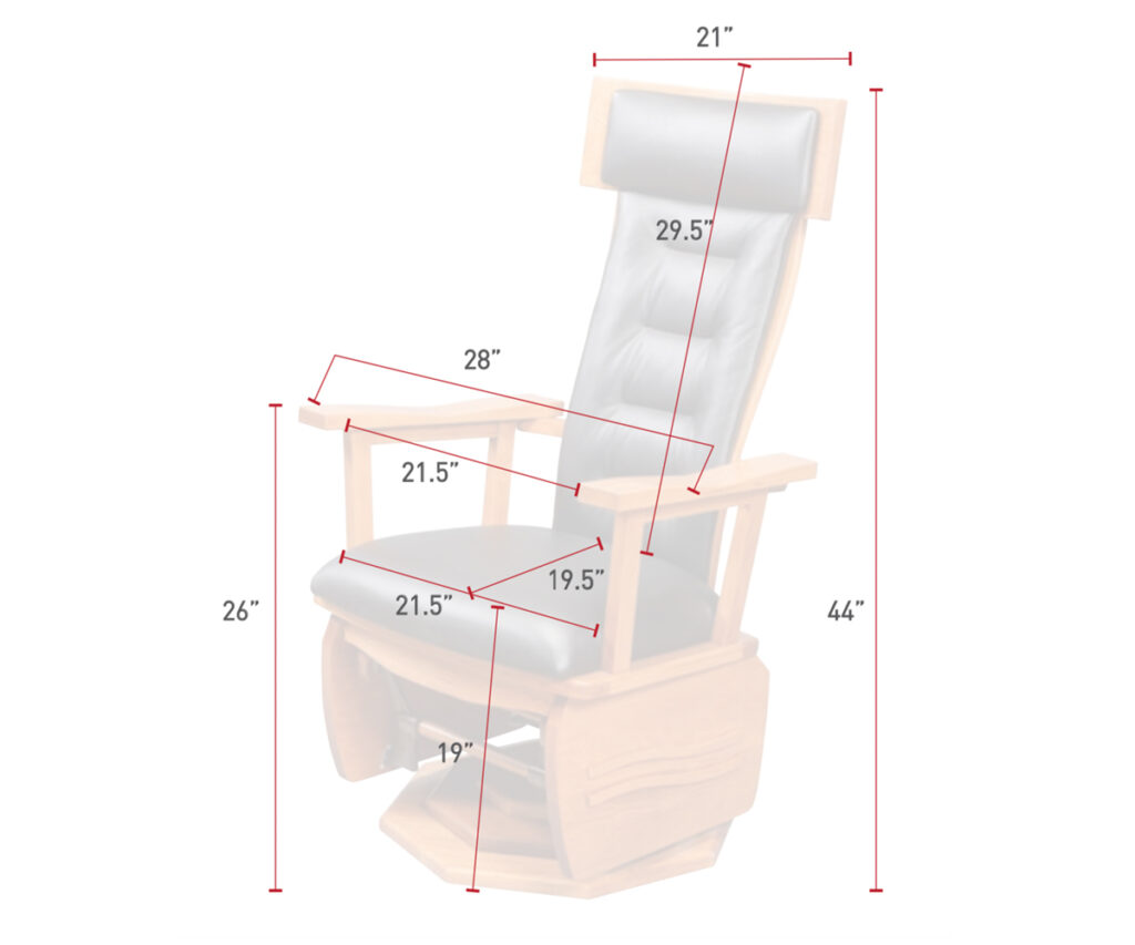 London Swivel Glider Don's Home Furniture