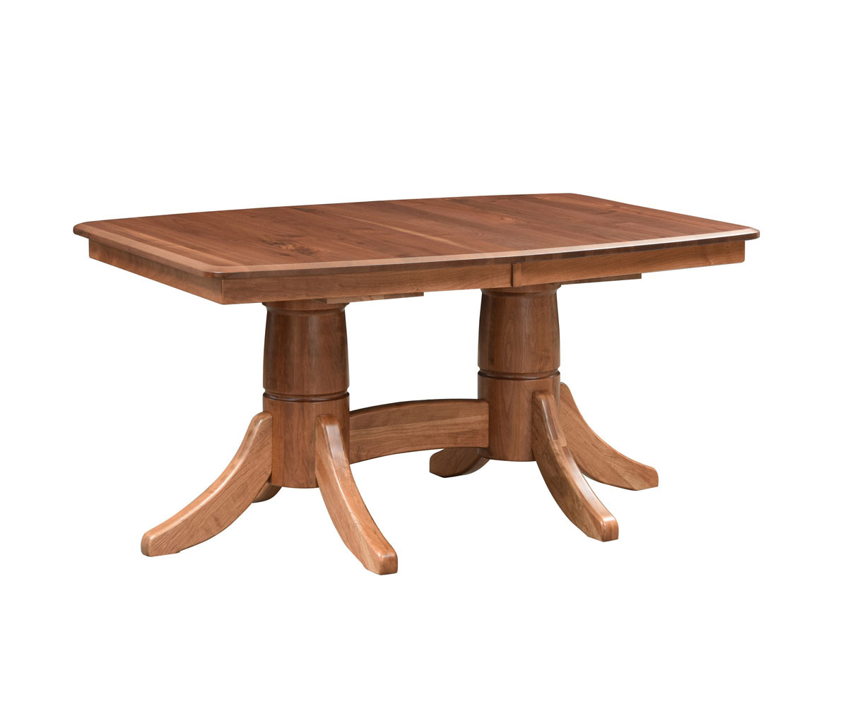 Aurora Double Pedestal Table Don's Home Furniture