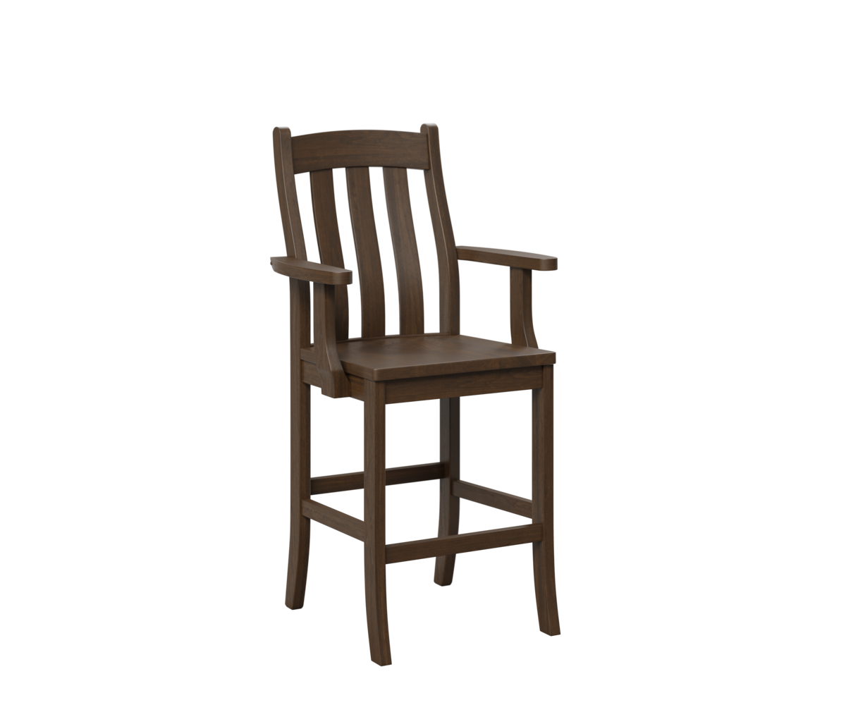 Fostoria 24" Bar Chair Don's Home Furniture