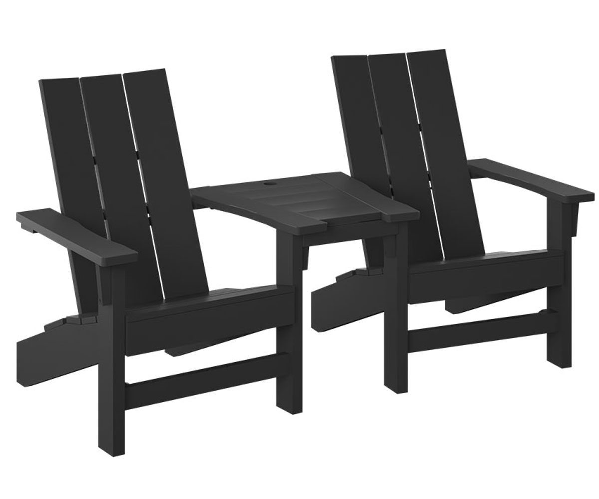 Modern Adirondack Tête-à-Tête