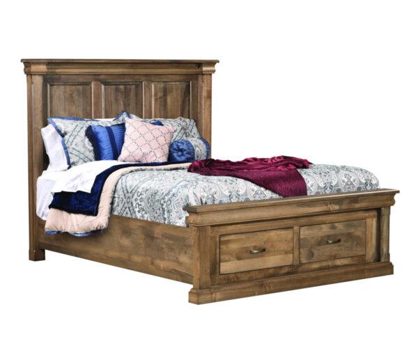 Hampton Bed With Storage Footboard