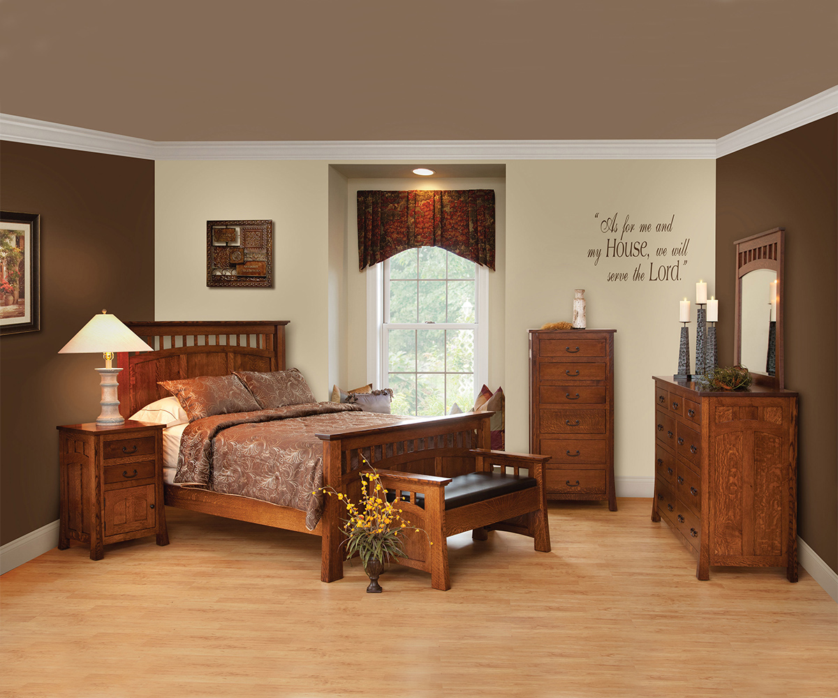 Bridgeport Mission 3 Drawer Nightstand - Image 2