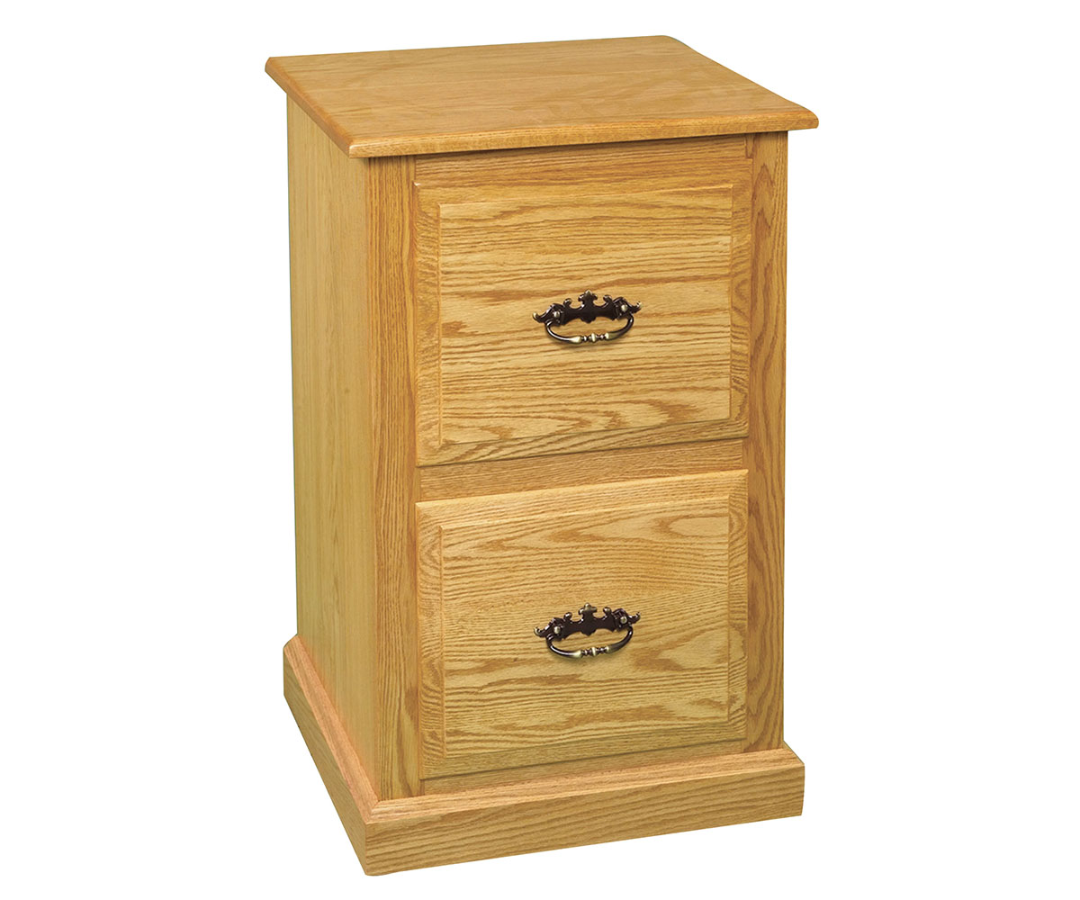 2 Drawer Traditional Filing Cabinet
