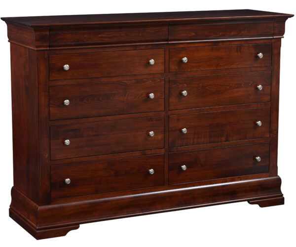 Louis Phillip 10 Drawer Dresser