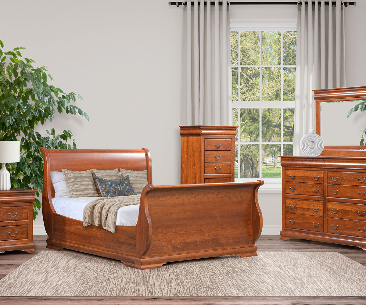 Williamsburg Sleigh Bed With Sleigh Footboard - Image 2