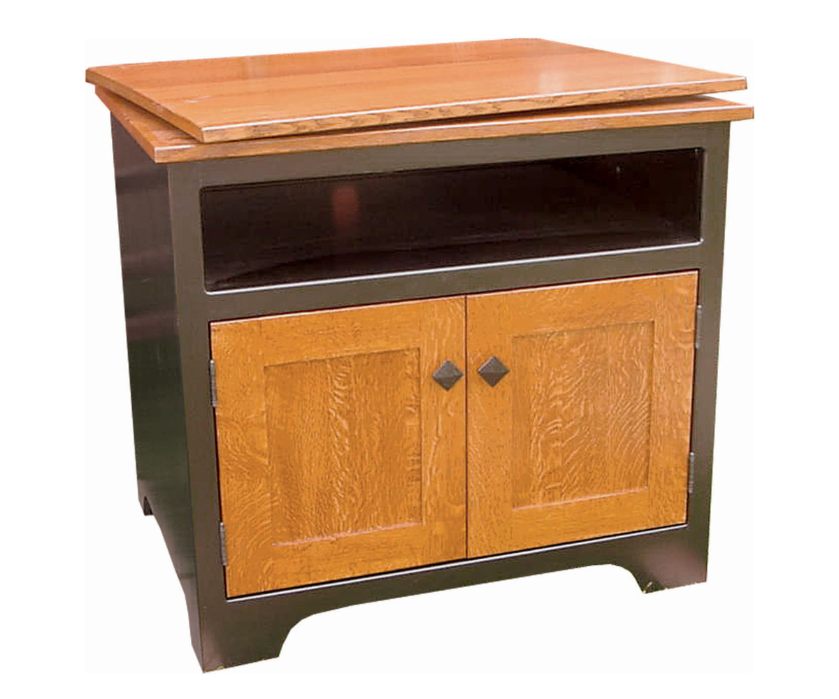 Knob View TV Stand