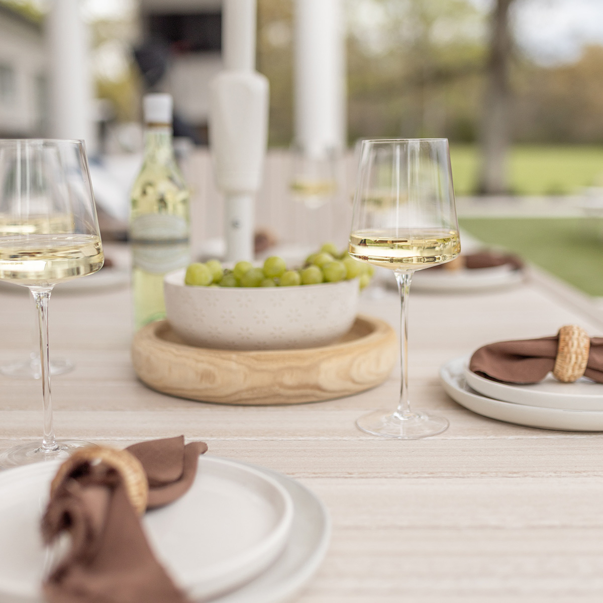 Vida 44" x 73" Poly Dining Table - Image 4