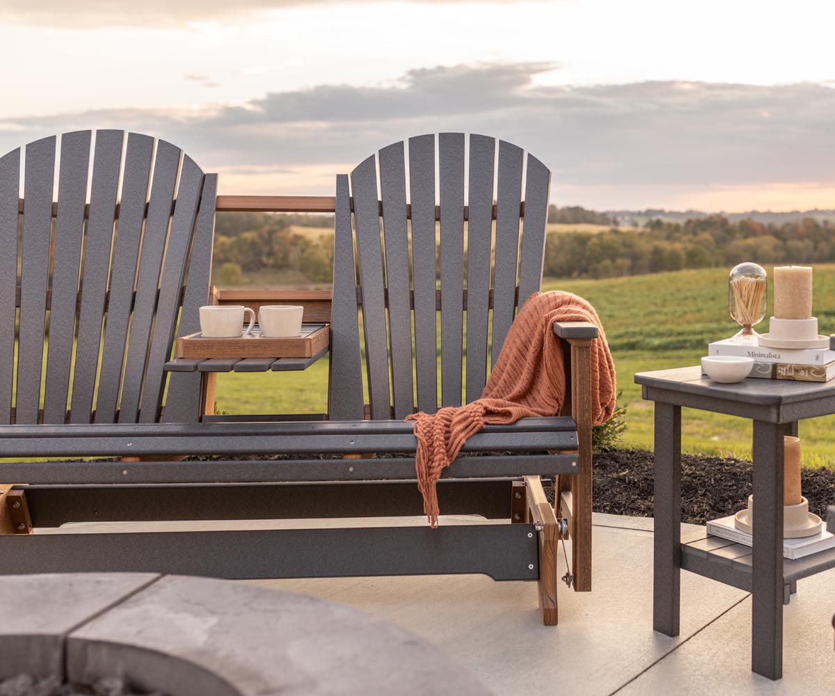 4' Comfo Back Double Counter Glider - Image 2