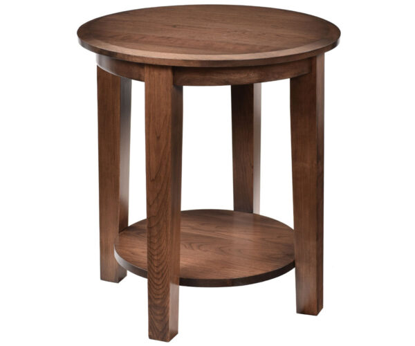 Deluxe Shaker Round End Table - 22"