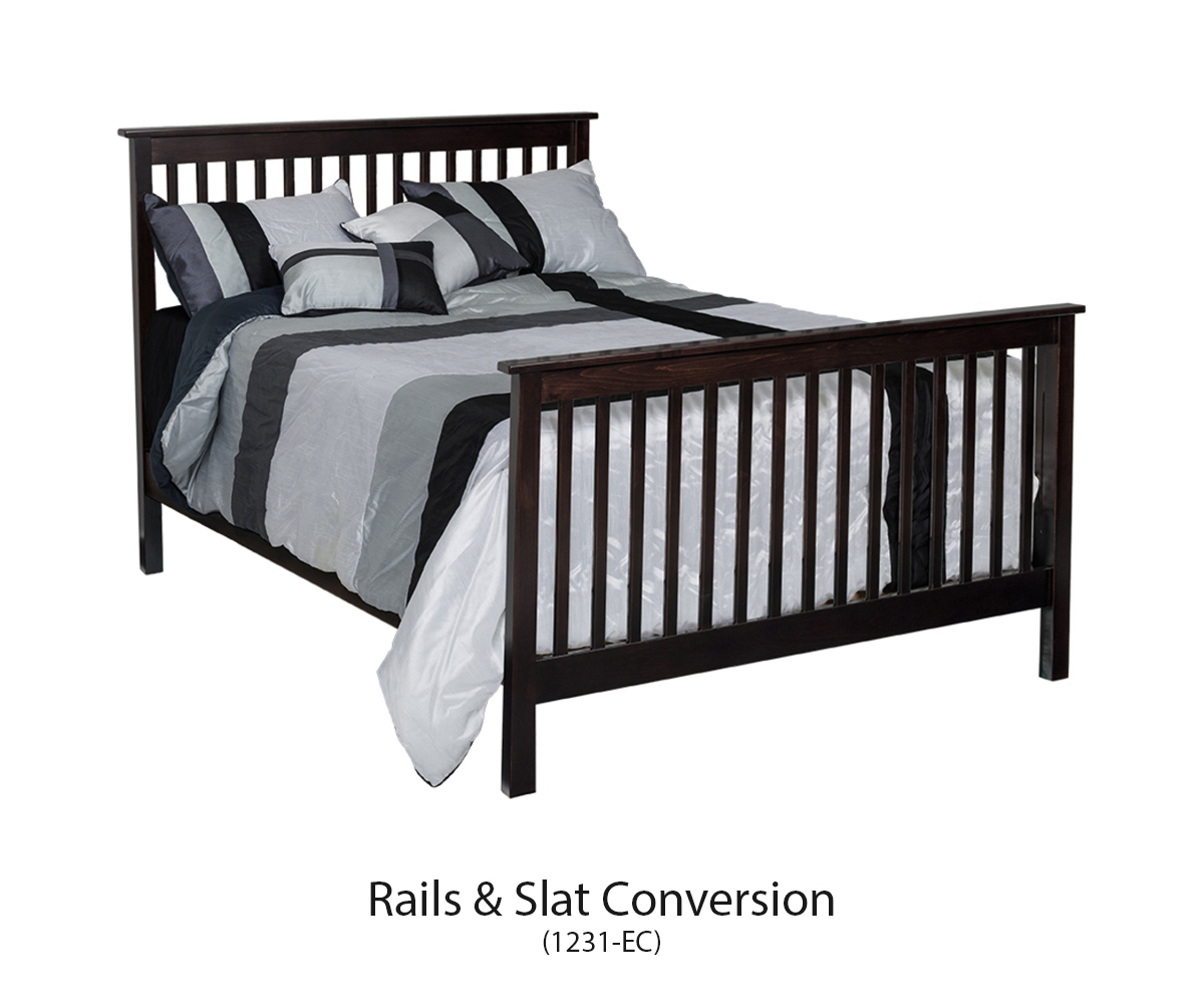 Mission Economy Slat Crib - Image 3