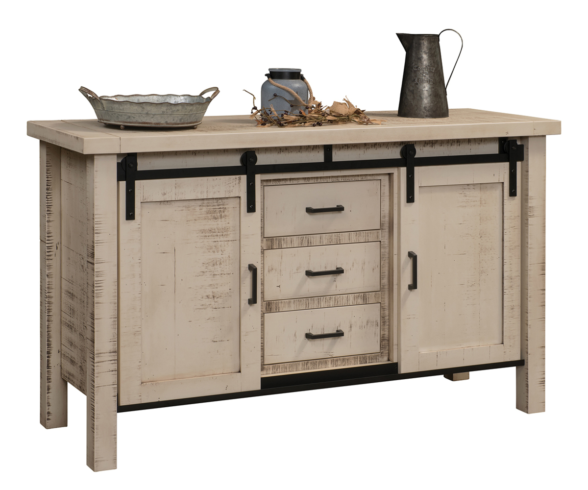 Farmhouse Buffet with Drawers - Image 3