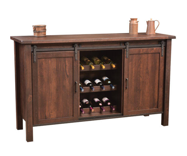 Farmhouse Buffet with Wine Storage