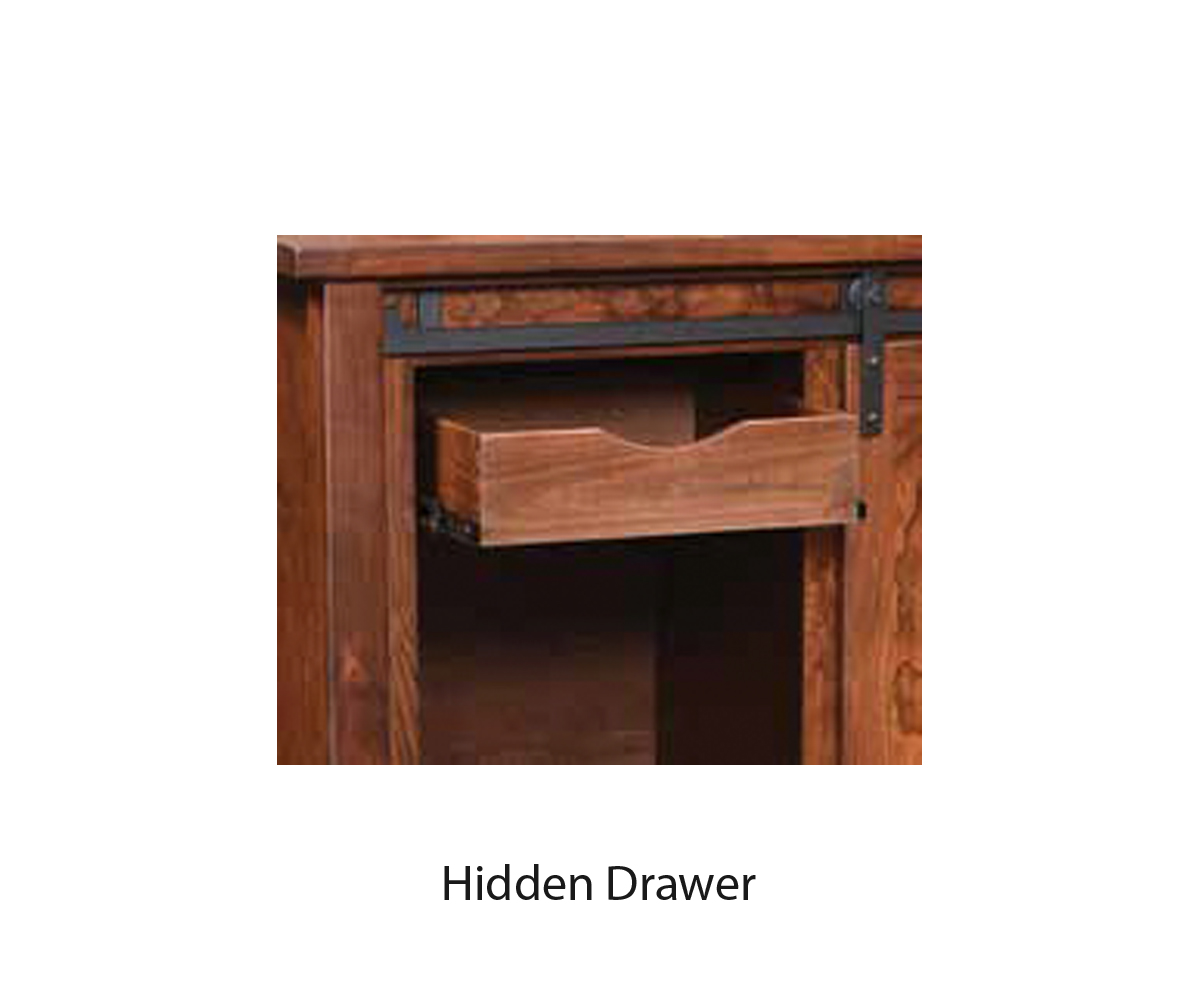 Farmhouse Buffet with Adjustable Shelves - Image 3