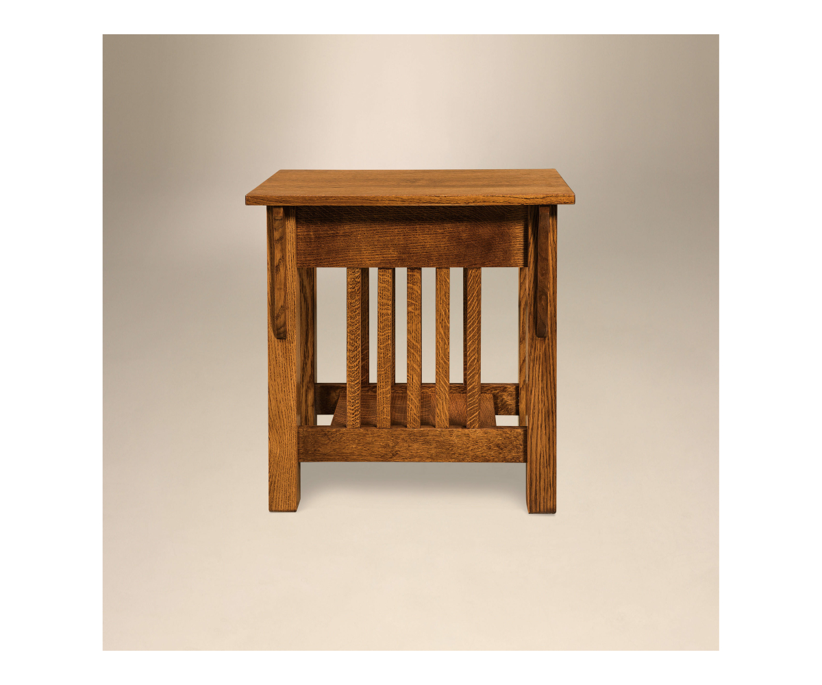 Bow Arm Mission End Table - Image 2