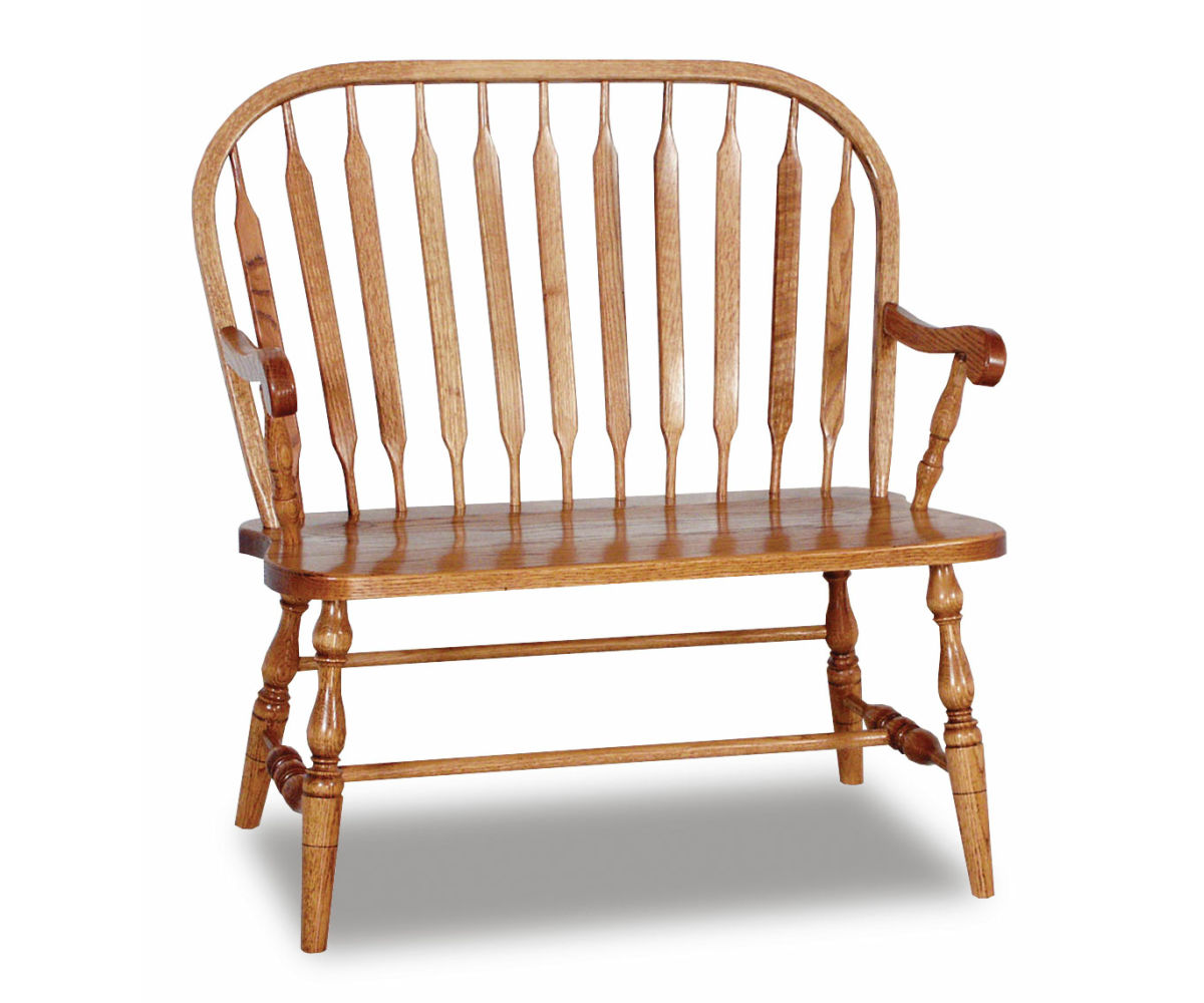 Bent Paddle Bow Bench - Image 2