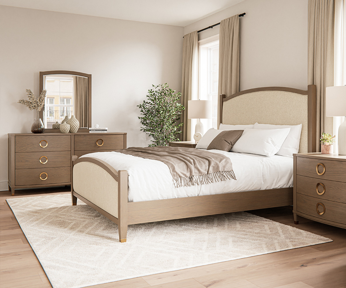 Claire 3 Drawer Nightstand - Image 2