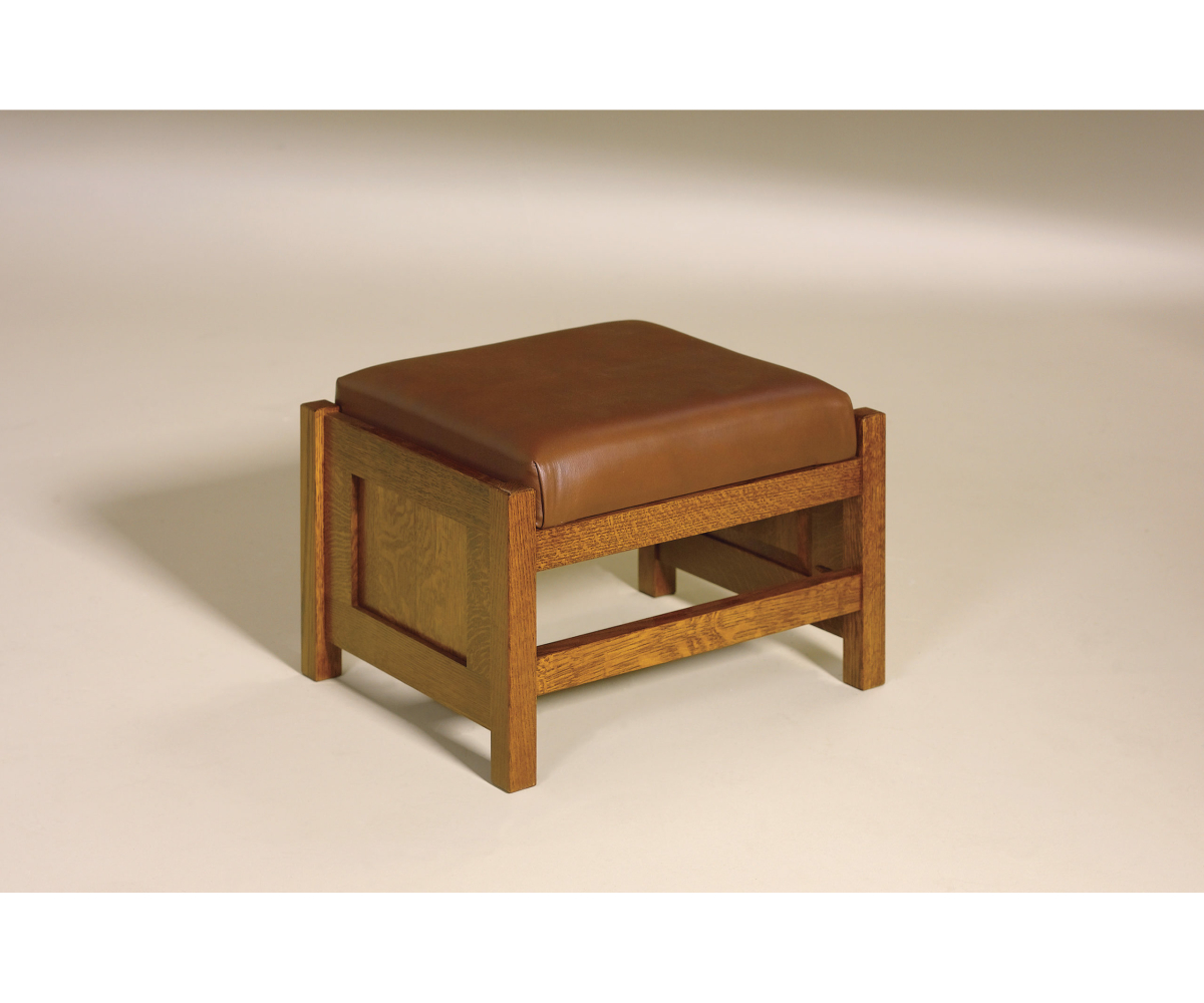 Cubic Panel Chair W/ Footstool - Image 2