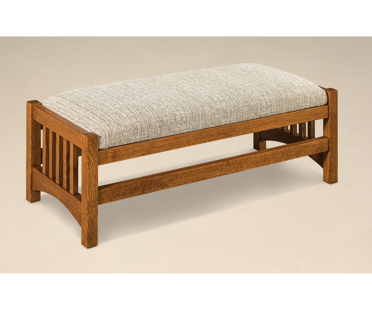 Cubic Slat Chair W/ Footstool - Image 2