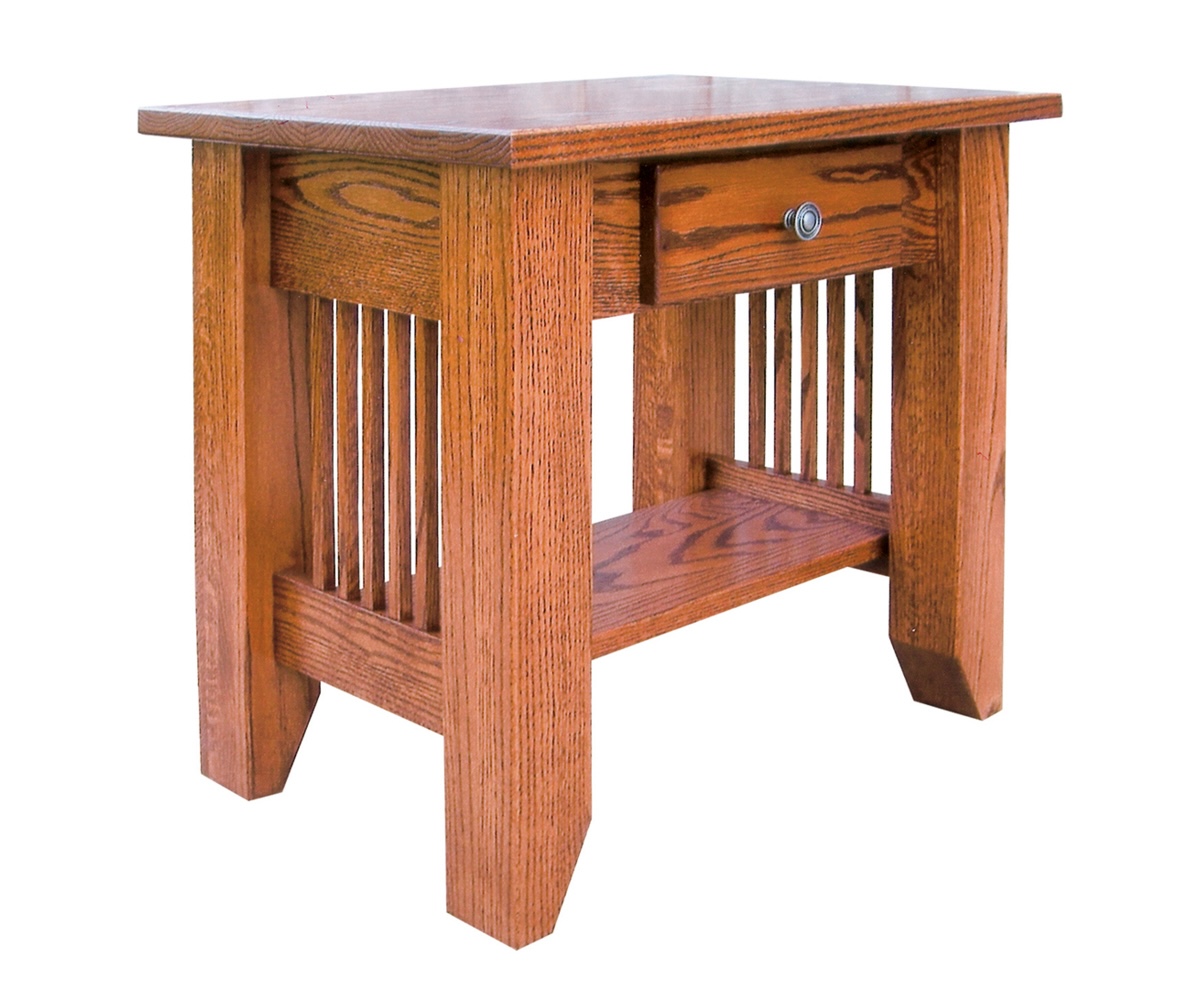 Mission End Table
