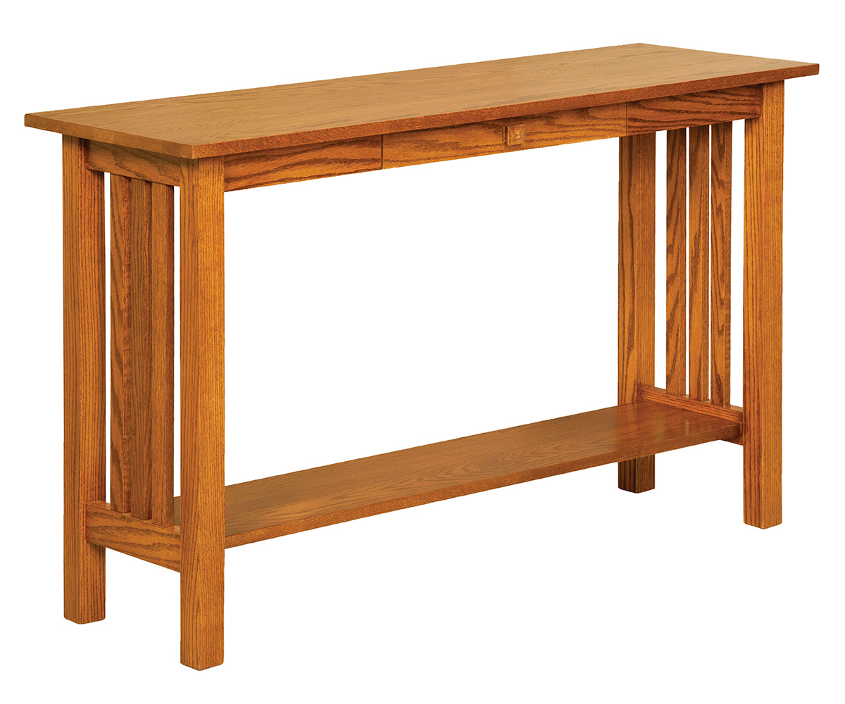 Country Mission Sofa Table - Image 2