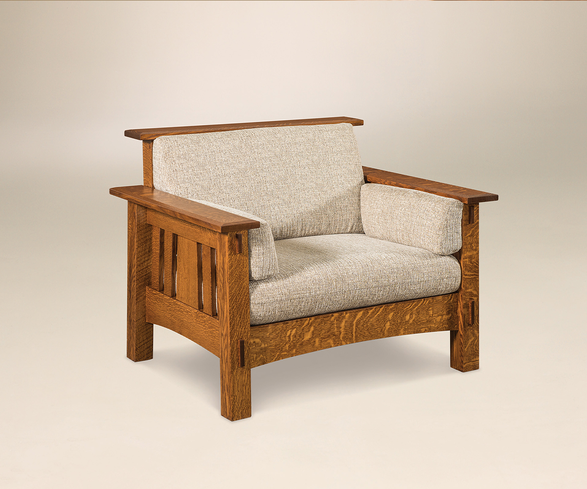 McCoy Chair with Footstool