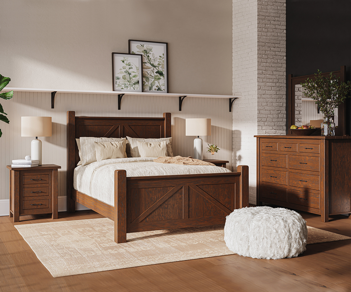 Early American Bed - Image 2