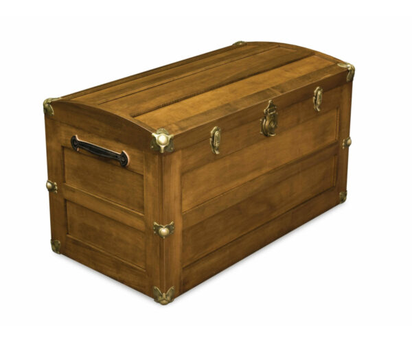 Trunk With Rounded Lid