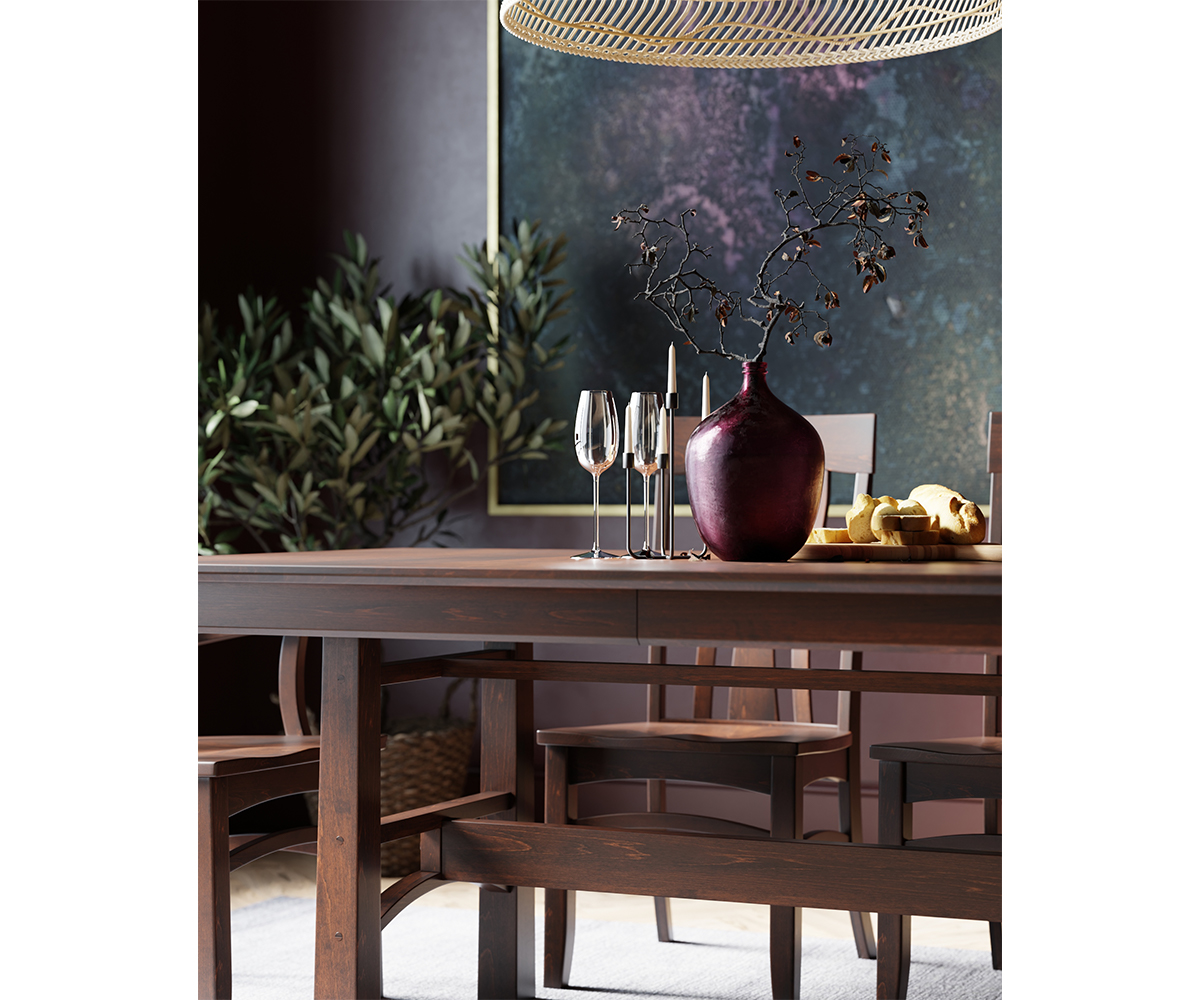 Bridgeport Trestle Table Collection - Image 3