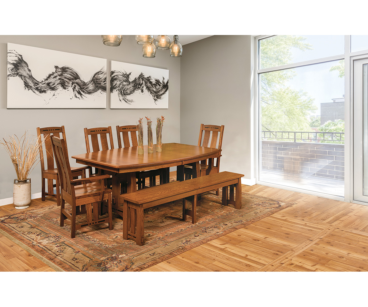 Colebrook Trestle Table Dining Collection - Image 2
