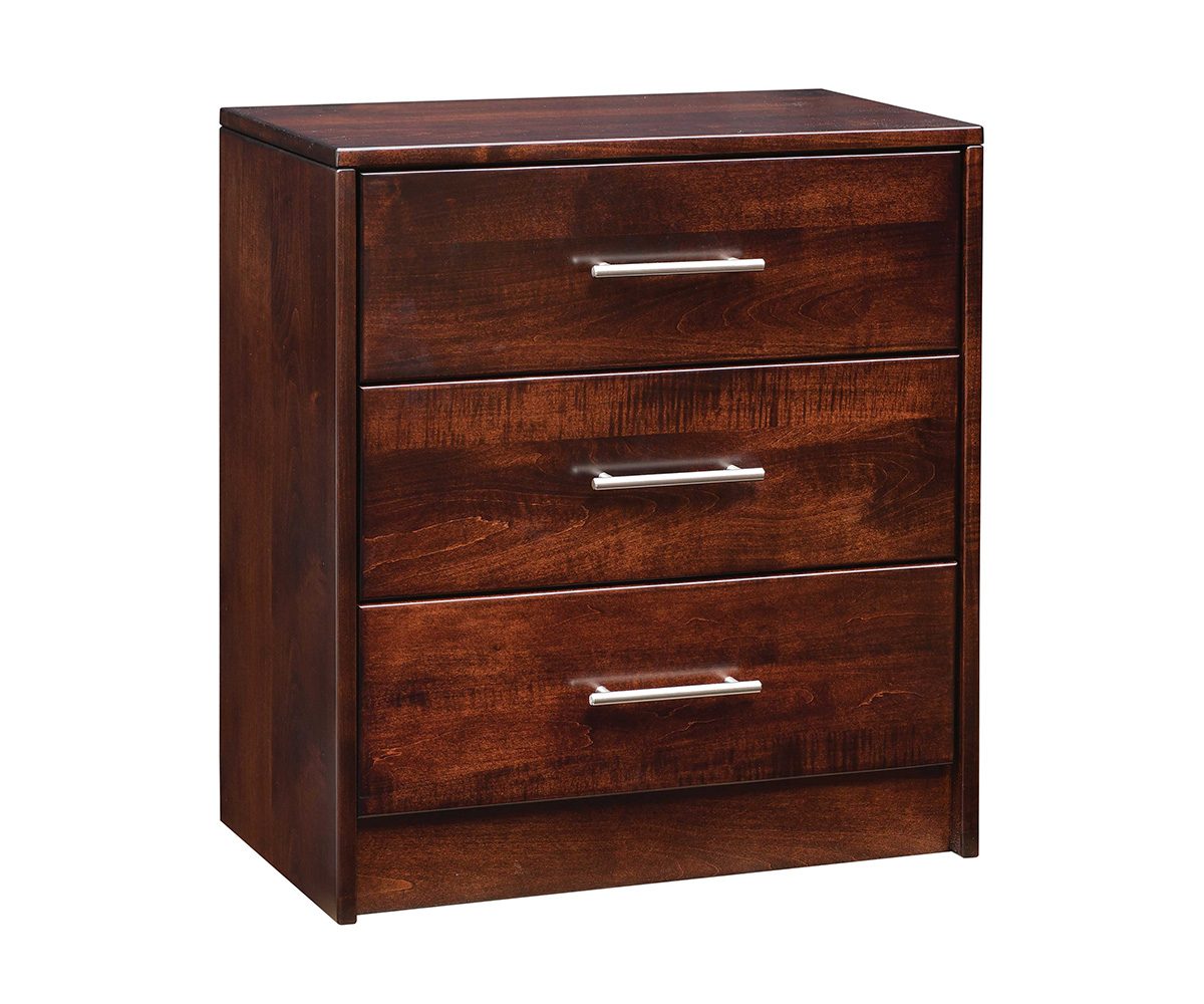Ventura 3 Drawer Nightstand