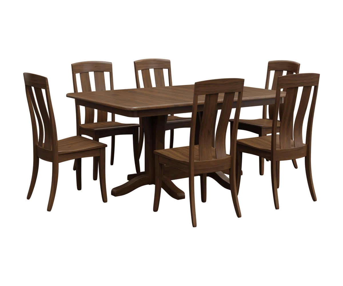 Millsdale Double Pedestal Table - Image 3