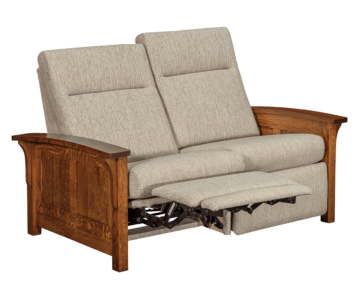 Skyline Panel WH Loveseat Recliner - Image 2