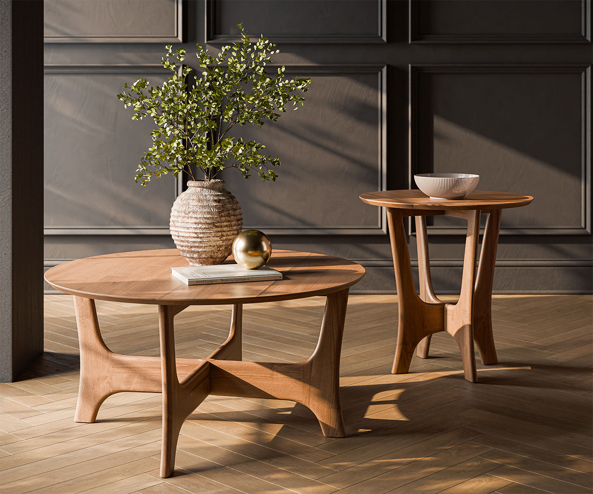 Nora Round Coffee Table - Image 2