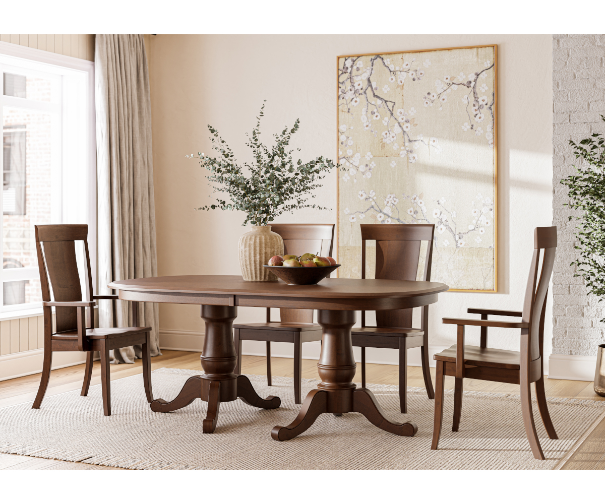 Chancellor Double Pedestal Table Collection - Image 2