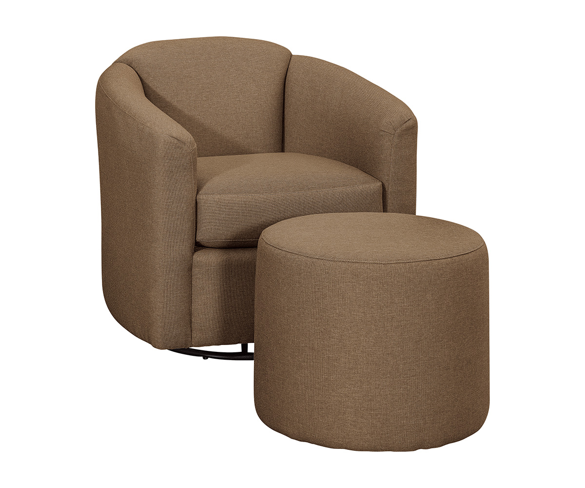Oaklee Swivel Glider Chair - Image 3