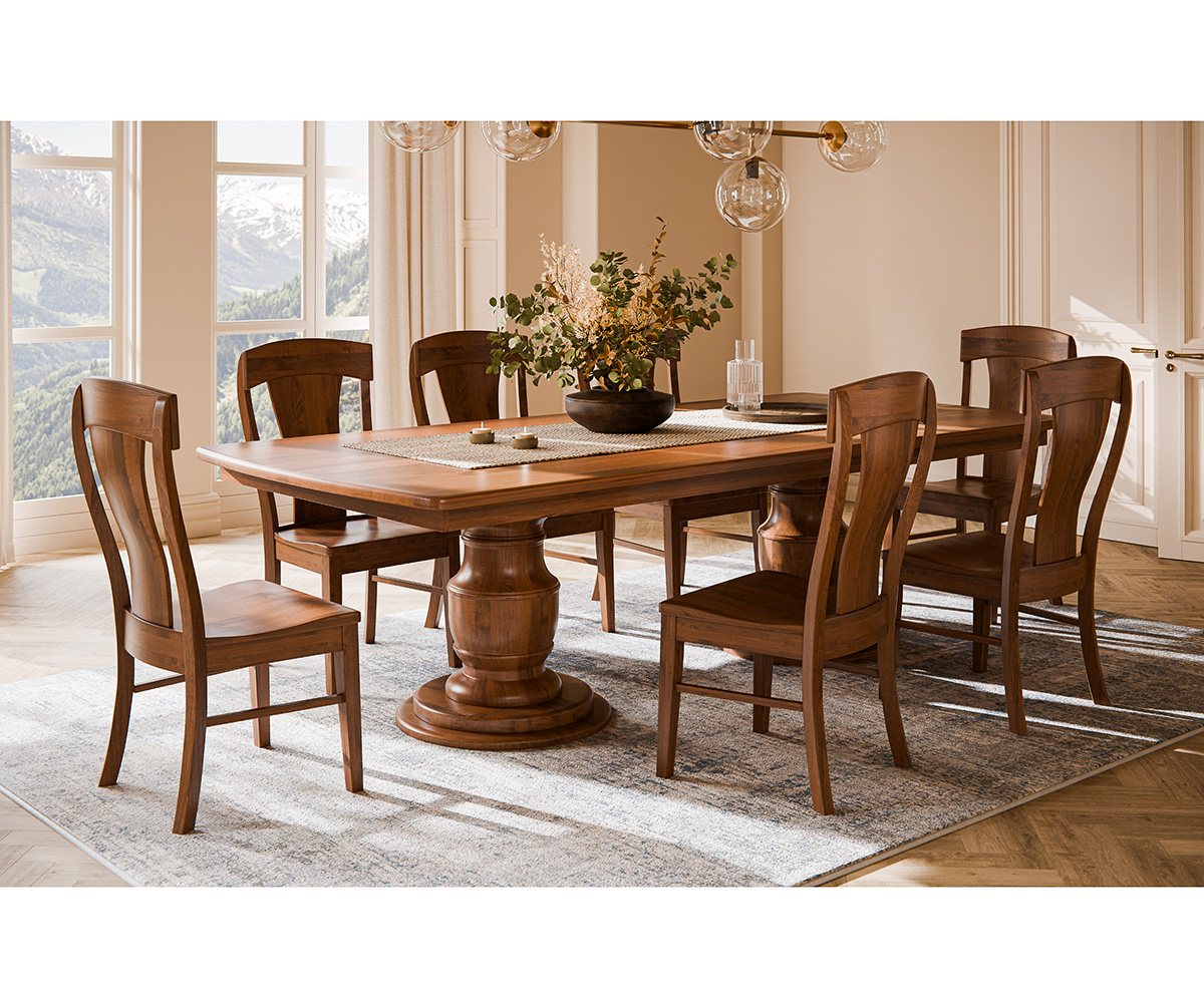 Burlington Double Pedestal Table Collection - Image 2