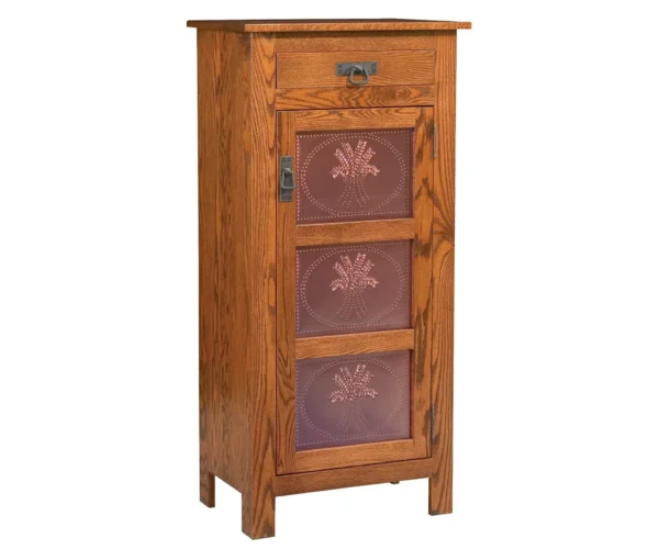 Mission Copper Panel Pie Safe - Three Panel Door