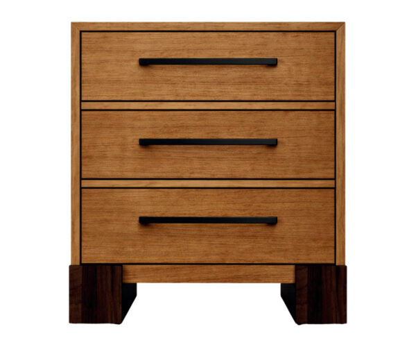 Intersection 3 Drawer Nightstand - 28"W