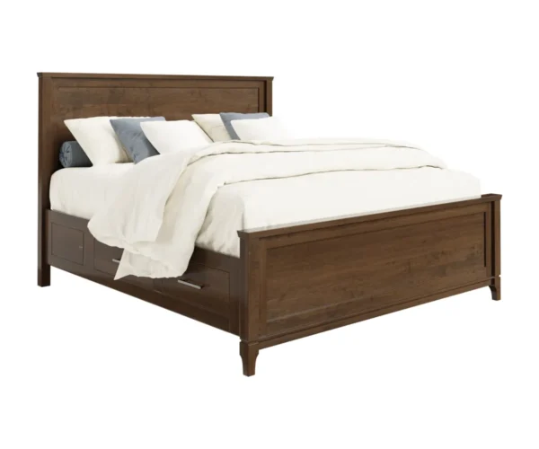 Boulder Creek Bed with Side Storage