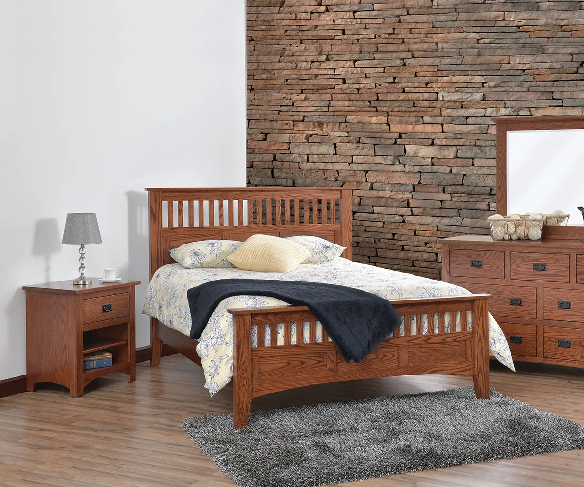 Siesta Mission 1 Drawer Nightstand - Image 4