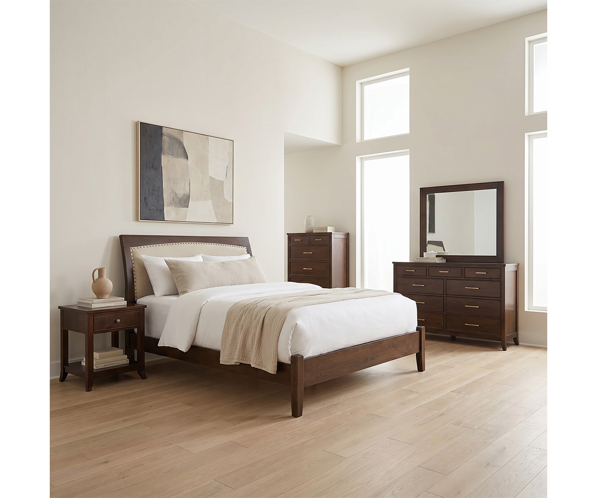 Kingston Wood Panel Bed - Image 3