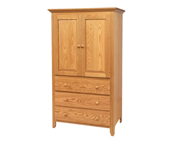 Scenic Shaker 3 Drawer Armoire