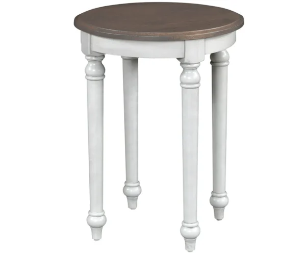 Magnolia Round End Table - 18"